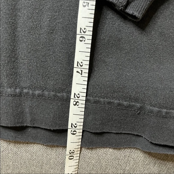 Weavers Long Sleeve Polo Black Size L Large Faded Vintage Vtg - Picture 5 of 7